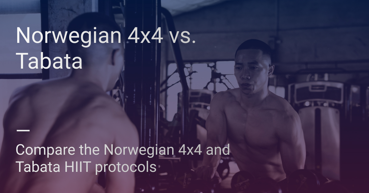 Norwegian 4x4 vs. Tabata: A Comparative Guide to HIIT Protocols